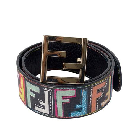 fendi fabric belt|Fendi belt colorful.